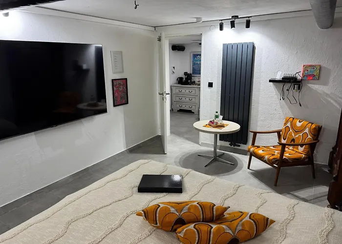 Séjour chez l'habitant Gemuetliches Kellerzimmer + Bad Bocholt